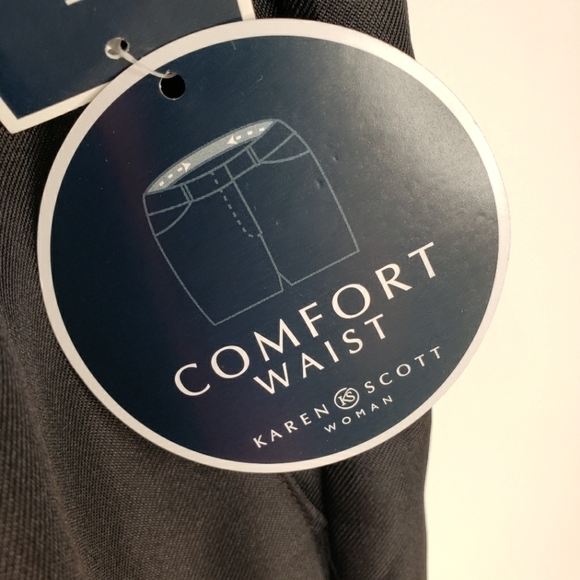 Karen Scott Woman Classic Pant Comfort Waist - Picture 7 of 11
